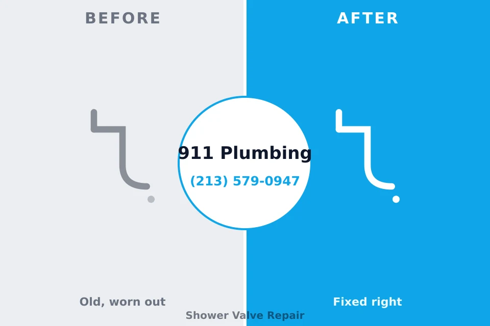 Before and after: plumbing repair Hialeah Gardens, FL
